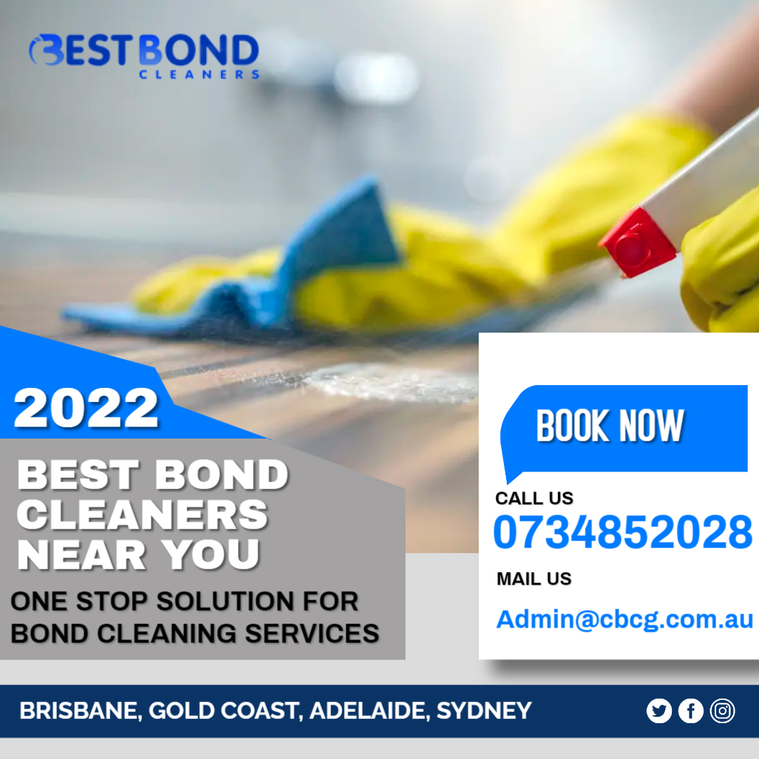 bond_cleaners's tweet photo. With the help of the @bond_cleaners team get high-quality #bond_cleaning_services_in_Brisbane, #Gold_Coast, Adelaide and #Sydney. We provide #affordable_bond_cleaning_services by #professional_cleaners.
For more information contact us 0734852028.
#bestbondcleaners #bondcleaners https://t.co/REsjogfuAj