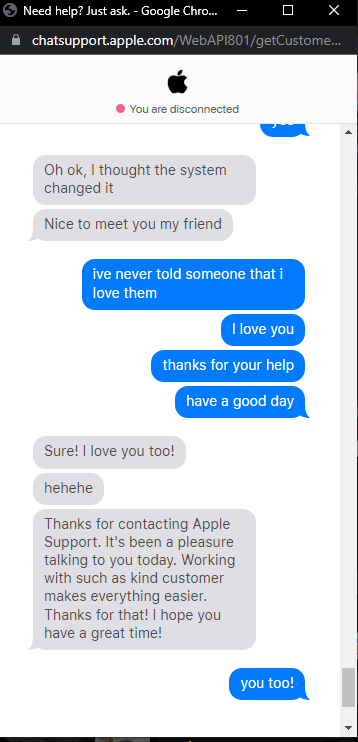 zRxbeN's tweet photo. The one that got away @AppleSupport https://t.co/8VUJUDlBi5