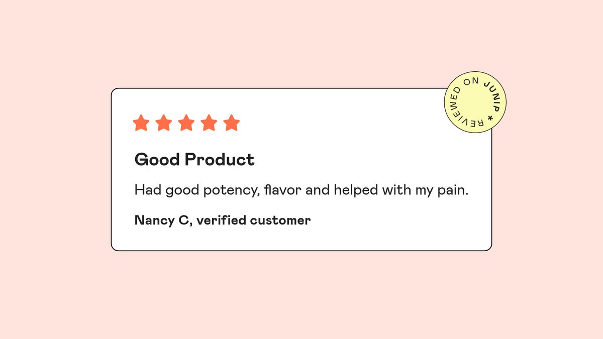 "Had good potency, flavor and helped with my pain."  - Nancy C
#CBD #cbdproducts #cbdhealth