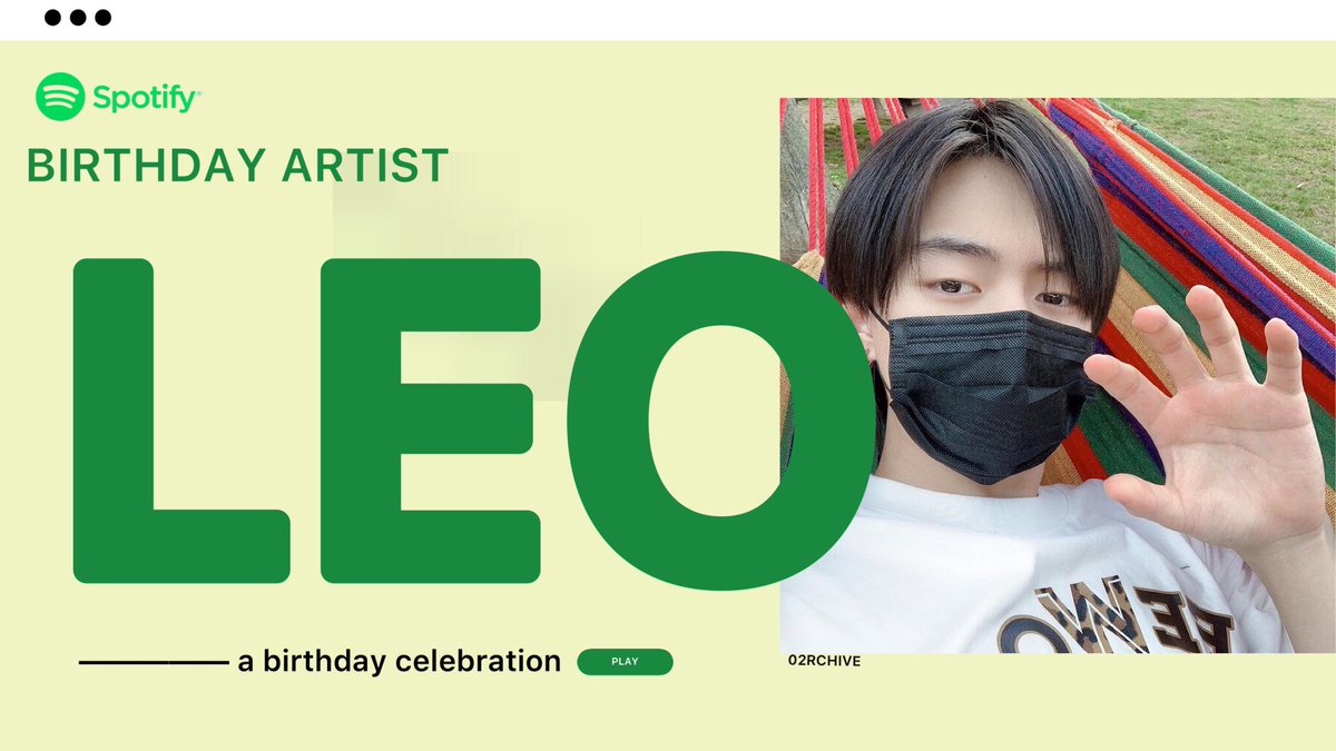 A month left before our dearest lion will have his birthday! are you excited, aeons? 🥳 

so to simply celebrate his day, we created a mini-event for us to leo. A PLAYLIST 📼

[ read further instructions below ] 
+