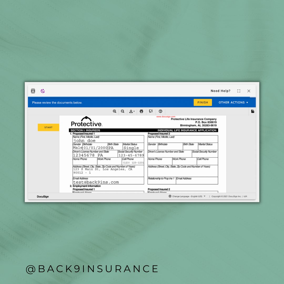 BackNine Insurance tweet media