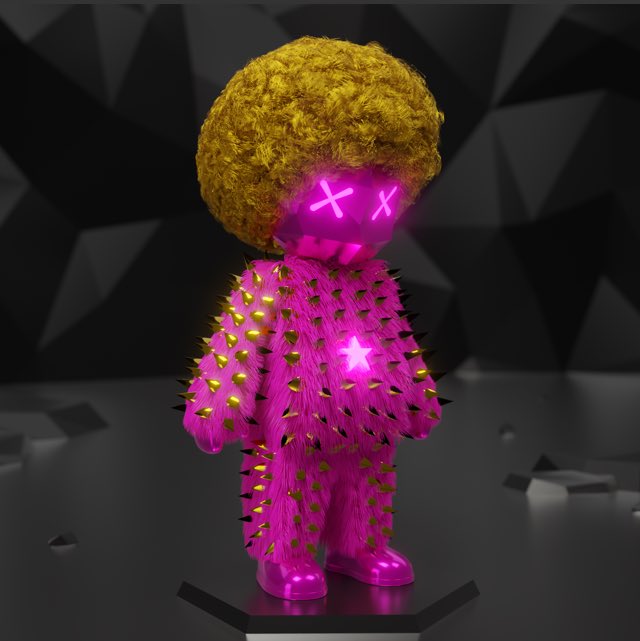 ポリちゃんカスタム追加🔥🤖🔥

モフモフのゆる可愛から
　　　　⬇️
可愛さ残しのロックンロール🪩🎤🎸

<a href="/Antom_factory/">アントム🚀</a> クオリティー🚀