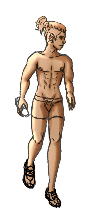seraphimorganim's tweet photo. #wip #digitalart #processpics oh jem? hes just a guy. just a dude taking a jog. nothing weird about him. https://t.co/wGPjQeqrXS