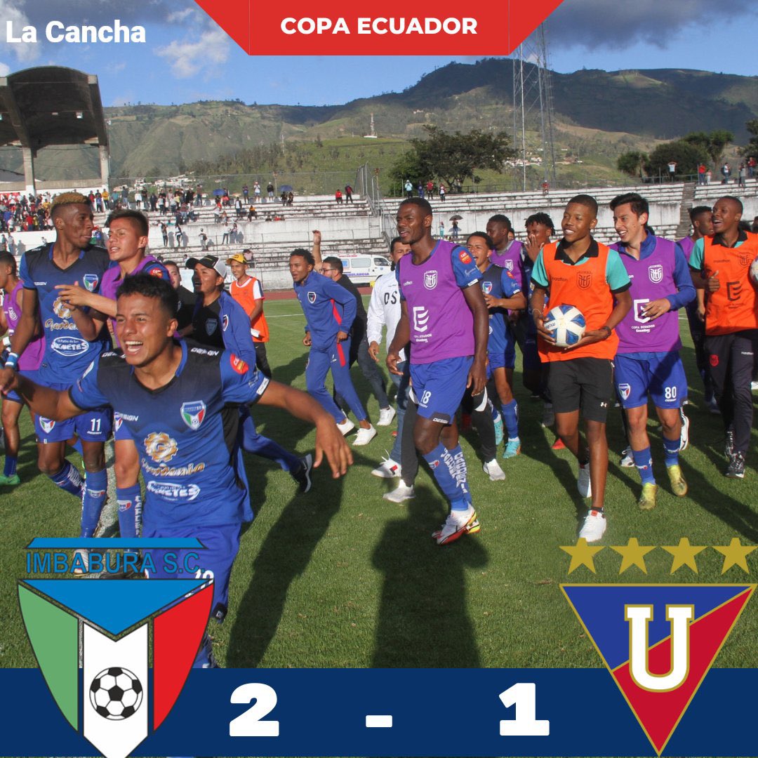 anto_v25's tweet photo. Felicitaciones a Imbabura por la clasificación.  Hay que creer más en los jugadores y entrenadores Ecuatorianos Linda noche. https://t.co/6hj5iHONeC
