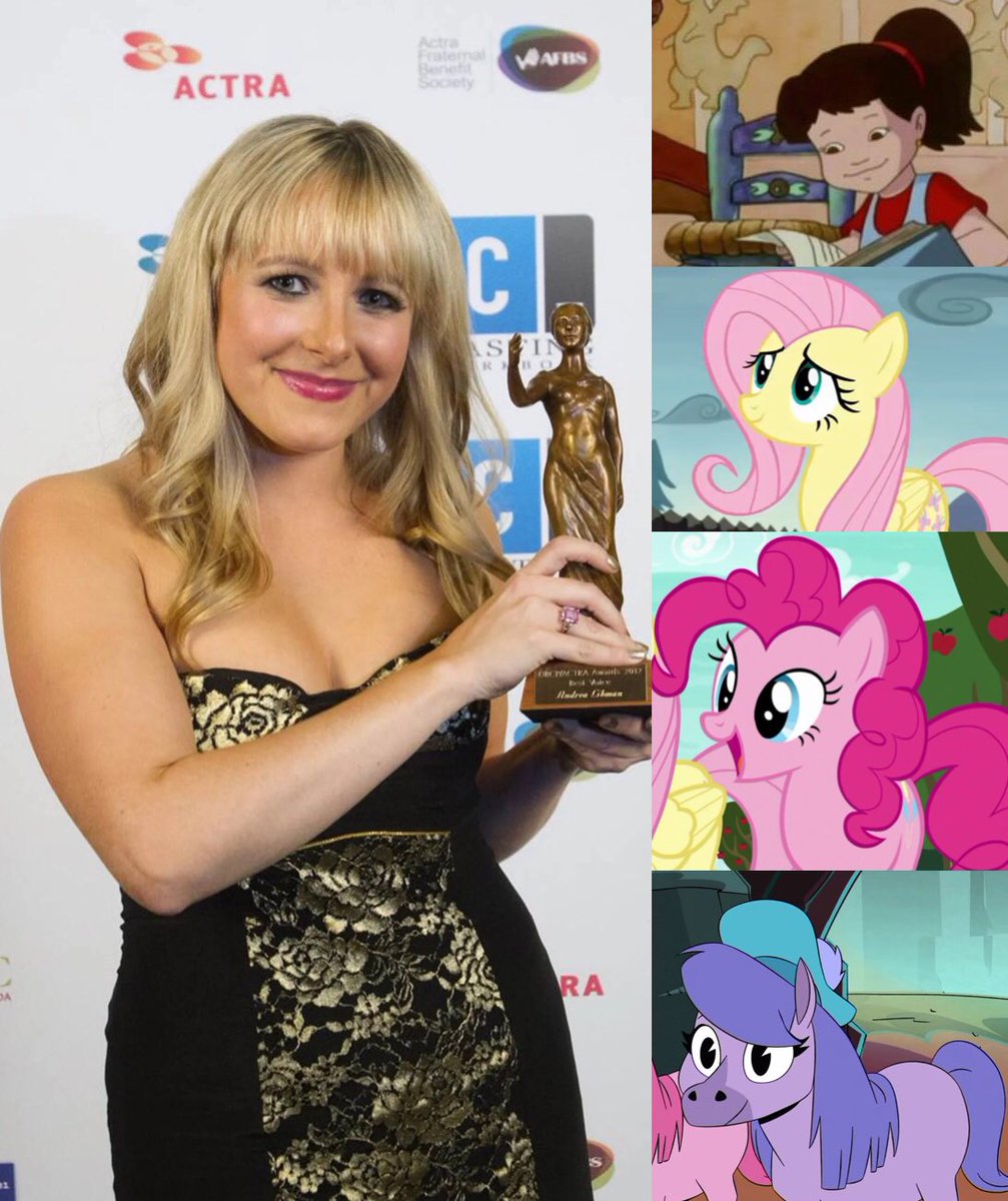 mnralphie's tweet image. Happy 38th Birthday to Andrea Libman! The voice of Emmy on Dragon Tales, Fluttershy and Pinkie Pie on My Little Pony: Friendship is Magic, and Bramble in the DuckTales (2017) episode, The Missing Links of Moorshire!. #AndreaLibman