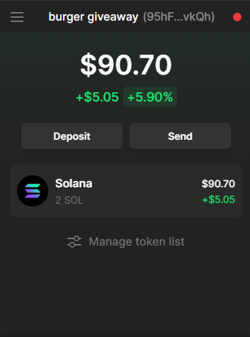 SolBurger1's tweet photo. 1000 Followers giveaway🎉 2 $SOL ($90)

Follow steps to enter:
1. Follow me @SolBurger1
2. Tag 2 friends
3. RT+Like

Winner picked in 72H gl❤️
#Solana #SolNFTs #Giveaway #Crypto https://t.co/1vUuqBVR9Y