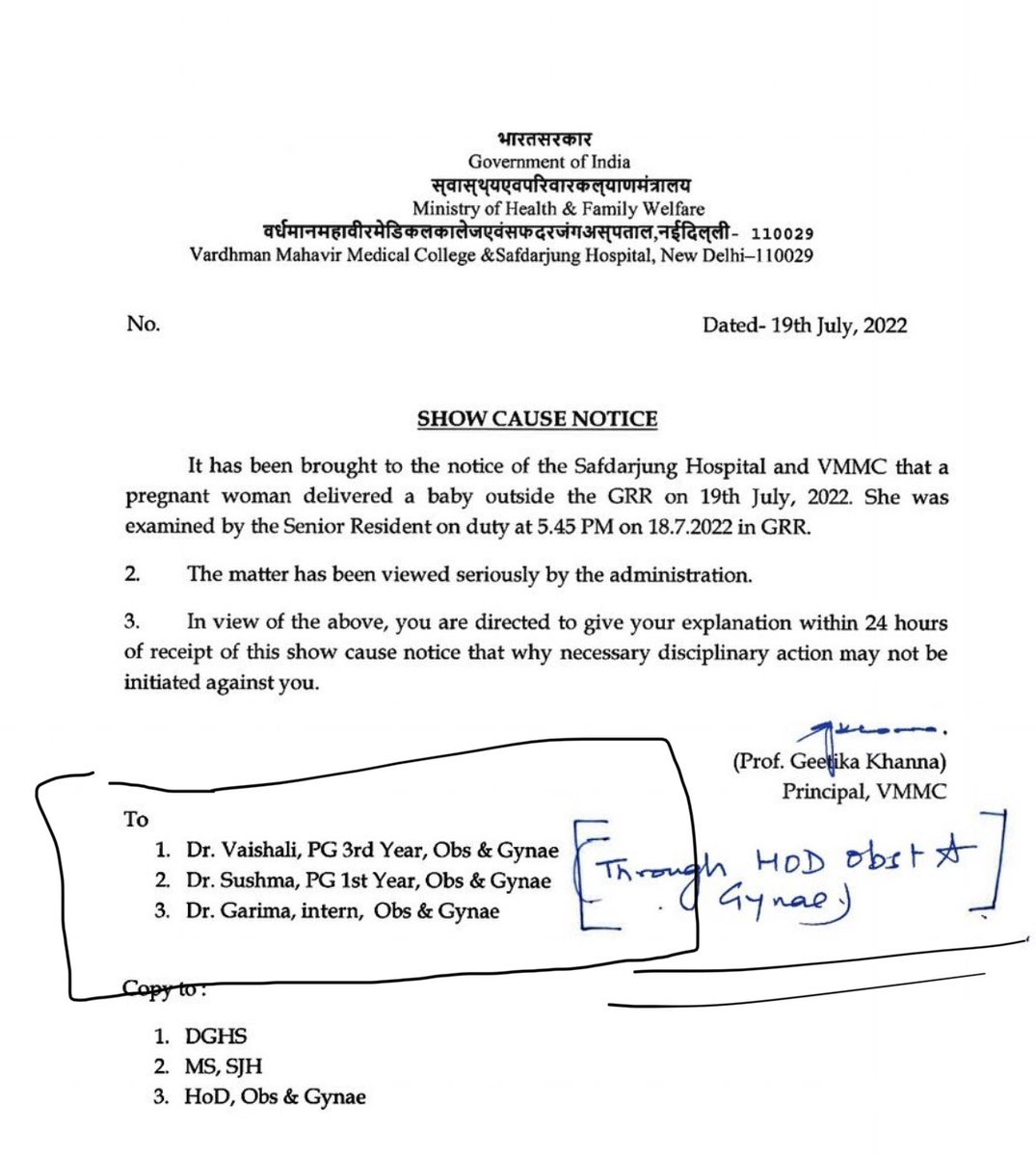 DrMeet_Ghonia's tweet photo. Intern and Resident Doctors are Trainee Doctors. How Hospital Administration made them scapegoats?

What is the role of Professors working in Hospitals?

Total 6 Doctors (Residents &amp; Interns) between 110 Patients when this incident was happened?

Why no notice for lack of staff? https://t.co/E3UjzigY8y