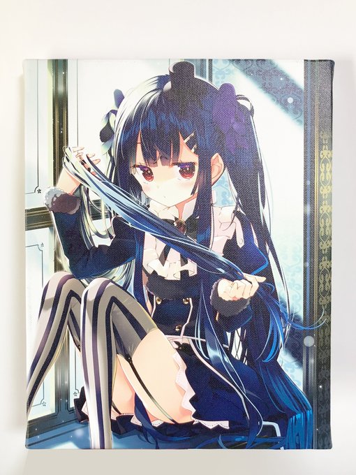 キャンバスアートのサンプルが届いたよ!
https://t.co/OzkVm5IrcX 