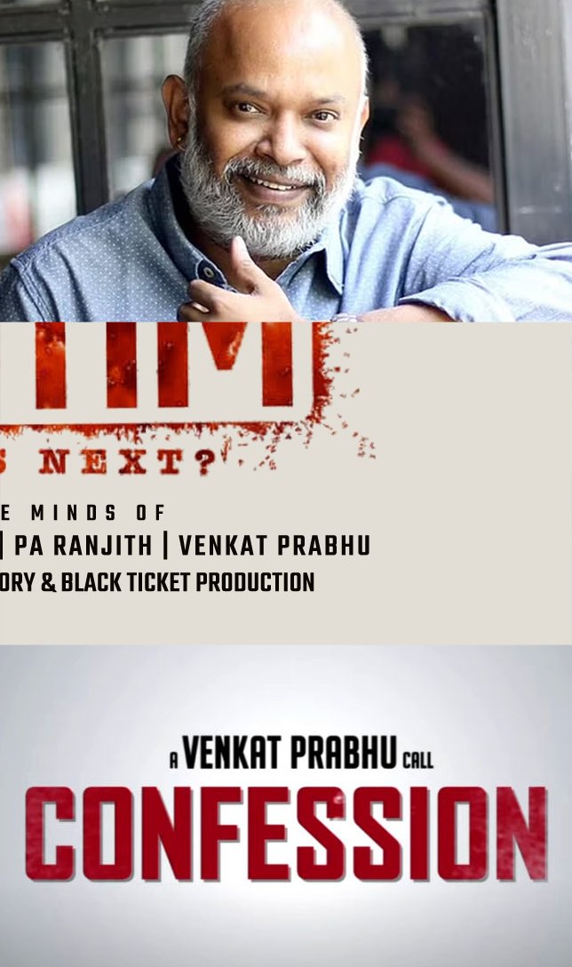 Black Ticket company (@blackticketco) on Twitter photo #VictimFromAug5th
#Confession
a <a href="/vp_offl/">venkat prabhu</a> call
<a href="/chimbu_deven/">Chimbu Deven</a> <a href="/rajeshmdirector/">Rajesh M</a> <a href="/beemji/">pa.ranjith</a> <a href="/SonyLIV/">Sony LIV</a> <a href="/AxessFilm/">Axess film factory</a> <a href="/Prasanna_actor/">Prasanna</a> <a href="/Amala_ams/">Amala Paul ⭐️</a> <a href="/sakthisaracam/">Sakthi Saravanan</a> <a href="/Premgiamaren/">PREMGI</a> <a href="/UmeshJKumar/">Umesh J Kumar</a> <a href="/dirmanivannan/">Manivannan Balasubramaniam</a> @venkatraj11989 <a href="/Aishwarya12dec/">Aishwarya</a> <a href="/gurusoms/">Guru Somasundaram</a> <a href="/KalaiActor/">Kalaiyarasan</a> <a href="/priya_Bshankar/">Priya BhavaniShankar</a>
#VictimOnSonyLIV #VictimFromAug5th
#Confession
a <a href="/vp_offl/">venkat prabhu</a> call
<a href="/chimbu_deven/">Chimbu Deven</a> <a href="/rajeshmdirector/">Rajesh M</a> <a href="/beemji/">pa.ranjith</a> <a href="/SonyLIV/">Sony LIV</a> <a href="/AxessFilm/">Axess film factory</a> <a href="/Prasanna_actor/">Prasanna</a> <a href="/Amala_ams/">Amala Paul ⭐️</a> <a href="/sakthisaracam/">Sakthi Saravanan</a> <a href="/Premgiamaren/">PREMGI</a> <a href="/UmeshJKumar/">Umesh J Kumar</a> <a href="/dirmanivannan/">Manivannan Balasubramaniam</a> @venkatraj11989 <a href="/Aishwarya12dec/">Aishwarya</a> <a href="/gurusoms/">Guru Somasundaram</a> <a href="/KalaiActor/">Kalaiyarasan</a> <a href="/priya_Bshankar/">Priya BhavaniShankar</a>
#VictimOnSonyLIV