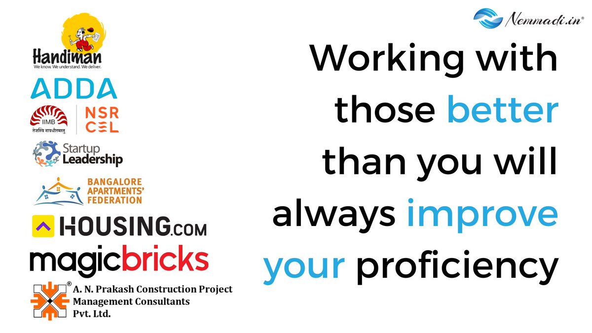 nemmadi_in's tweet image. Learning never stops ✨ . There is always something new to learn. The way to do that is to be amongst those who are better than you are. We are positively elated 😍 to be working with these amazing brands - our experience engaging with them has taught us a lot. Thank you!👍
