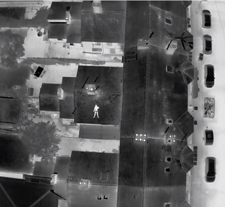 In the early hours of this morning, we were assisting <a href="/CoventryPolice/">Coventry Police</a> <a href="/ResponseWMP/">Force Response</a> and <a href="/WMPDogs/">WMP Dog Unit</a> to search for a male who had previously run from officers. We found him on a rooftop but despite the warm weather we thought it’s a bit too early for sunbathing don’t you think? 😎