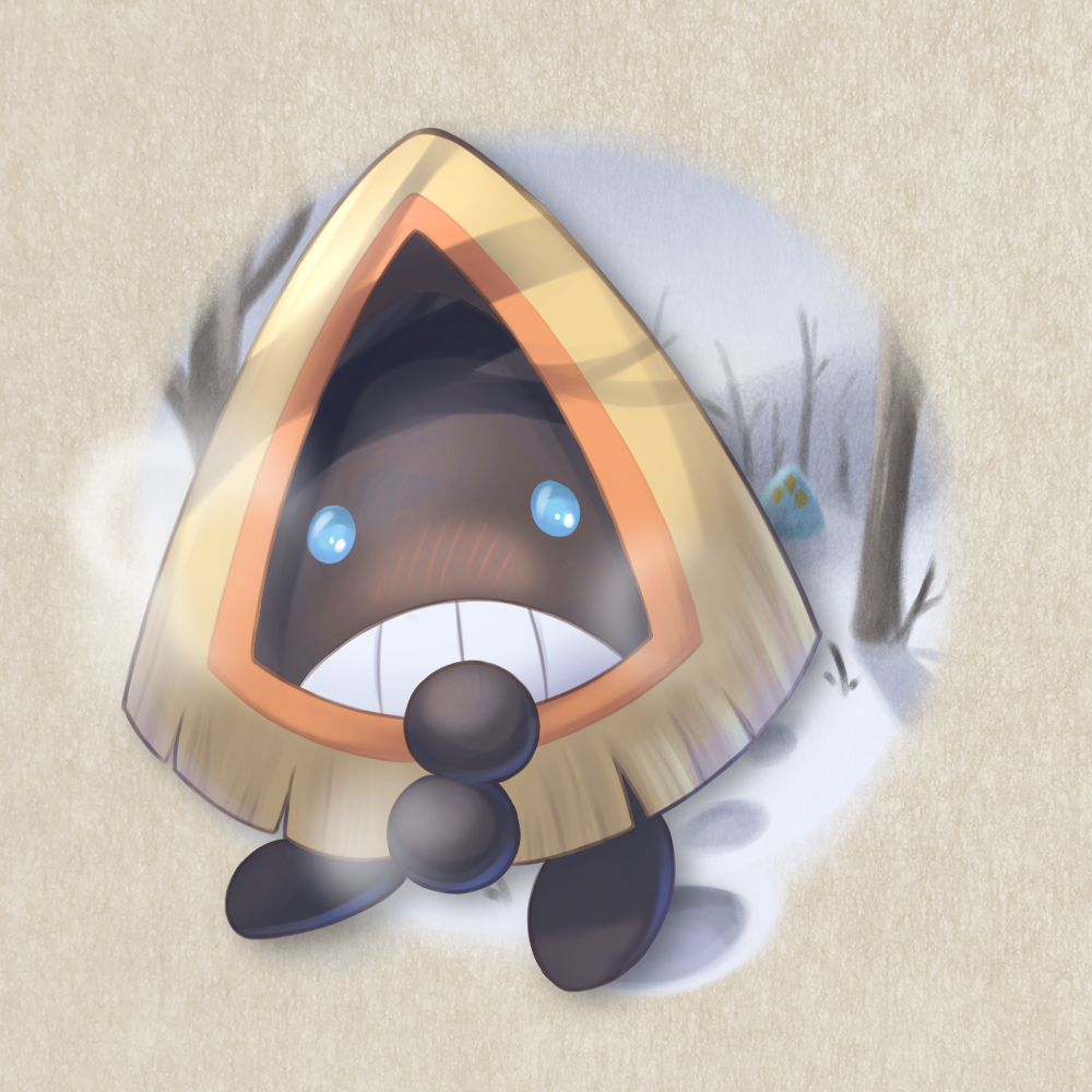 ポケモン 8日目 ユキワラシ 夏になるとこおりタイプが描きたくなる 100日チャレンジ Manabuのイラスト