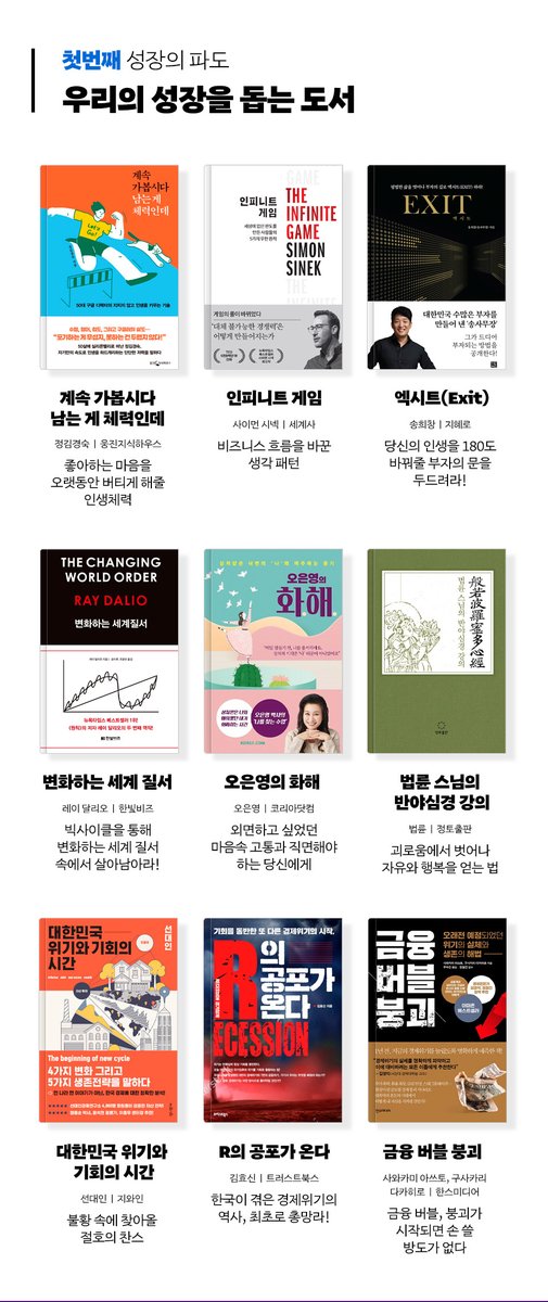 kyobobookstory's tweet photo. 일하는 모두를 응원해!
교보문고 hi-workers* X Wakewave
성장의 파도를 일으키는
굿즈&이벤트 오픈!🌊💙
파도굿즈&성장도서 보러가기👇
https://t.co/LLW9SVfaHh
#교보문고 #하이워커스 #웨이크웨이브
#hiworkers #Wakewave https://t.co/uqjzHWSE31