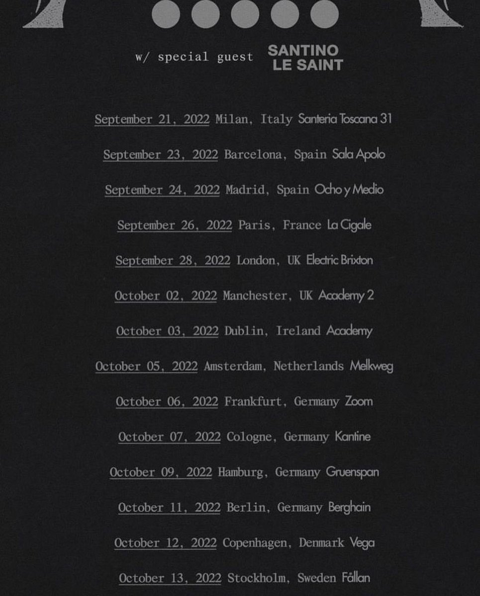 youcant_killme_'s tweet photo. .@070shake is going to be back in Europe with the “You Can’t Kill Me” Tour 2022 🗣 https://t.co/9Fcsl3Levx