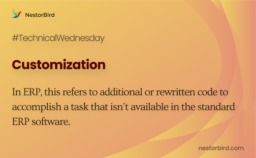 NestorBird_Ltd's tweet photo. One more term related to #ERP is coming your way this #technicalwednesday
Happy Learning! 
.
.
#erp #software #business #erpsoftware #technology #crm #erpsystem #erpsolutions #ecommerce #odoo #erpsolution #accounting #ocd #cloud #clouderp  #dynamics #nestorbird https://t.co/n41qD7zwY5