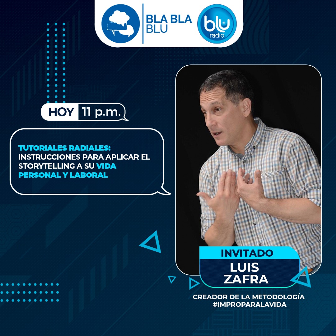 BluRadioCo's tweet photo. ¡Hoy en #BlaBlaBlu!
Los @hermanosaicardi nos estarán acompañando a partir de las 10:00 p.m.
Y espere a las 11:00 p.m. nuestra conversación con Luis Zafra (@lfzafra), creador de la metodología #ImproParaLaVida
Dirige: @entreelquintero
📻🎤 »» https://t.co/oUL93QDOZu «« https://t.co/L3W6O2VZDs