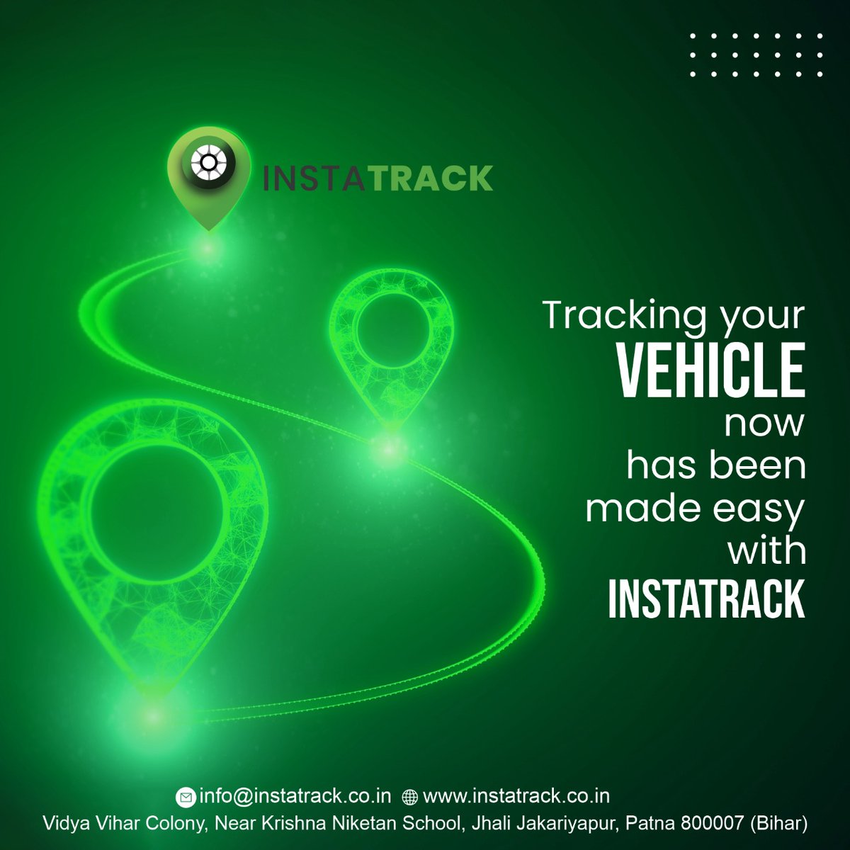 InstaTrackIN's tweet photo. 𝐈𝐧𝐝𝐢𝐚'𝐬 𝐍𝐨.𝟏 𝐢𝐧𝐬𝐭𝐚𝐭𝐫𝐚𝐜𝐤 𝐓𝐫𝐚𝐜𝐤𝐢𝐧𝐠 𝐒𝐞𝐫𝐯𝐢𝐜𝐞
Tracking your Vehicle now has been made easy with Instatrack

☎️Helpline: +91-797990-3834
📨Email: info@instatrack.co.in
#InstaTrack #vehicle #Any_Time #Vehicle #GPSTracker #Any_where #Security #VehicleGPS https://t.co/87QNaRPgSA