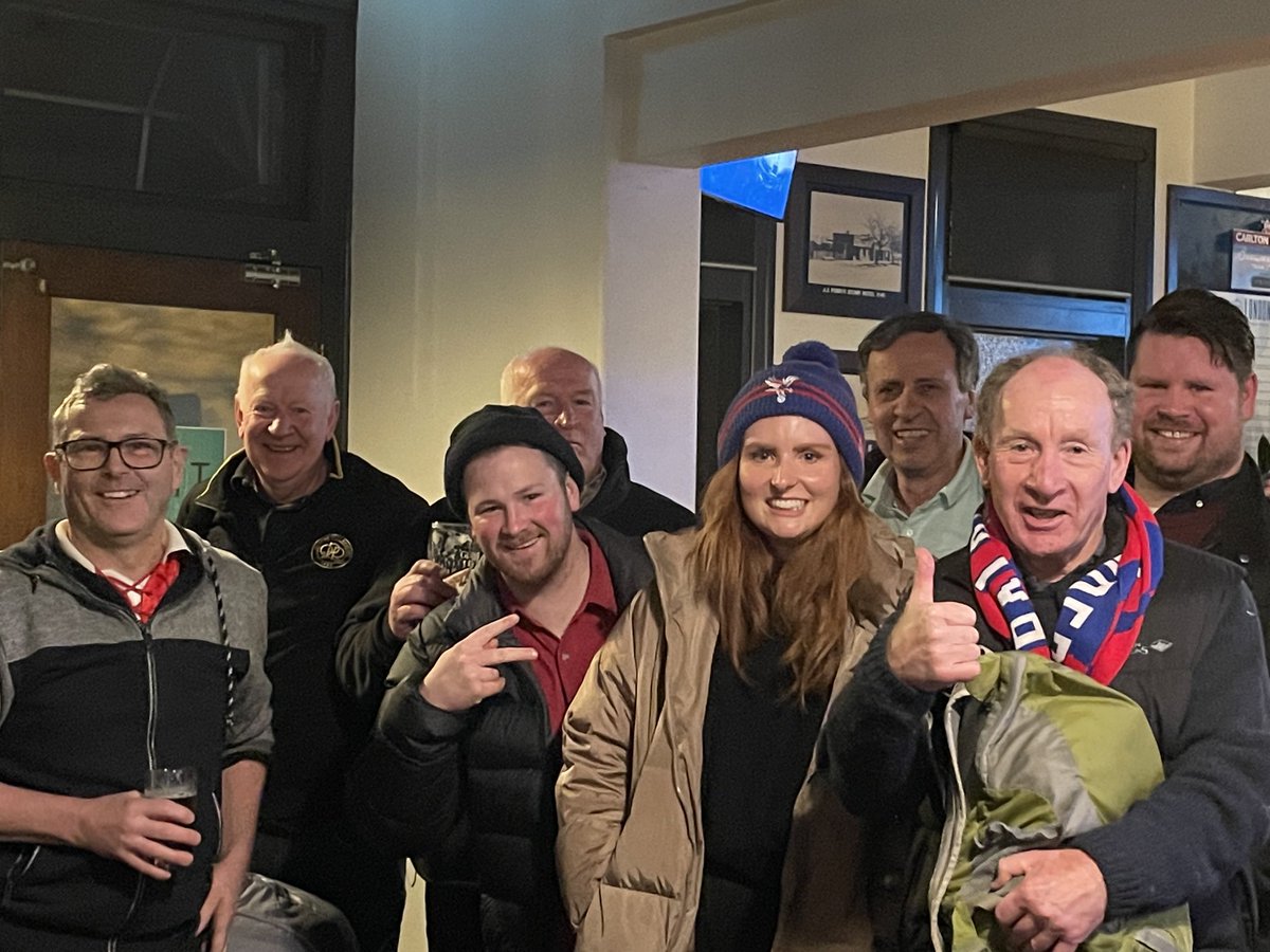 Watching Palace at the MCG
