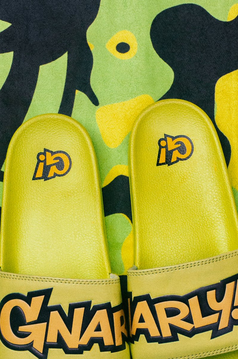 Our Kale Slides are made of quality materials and feature a traditional fit, making them both ideal for everyday wear.

Shop at gnarly.clothing/products/kale-…