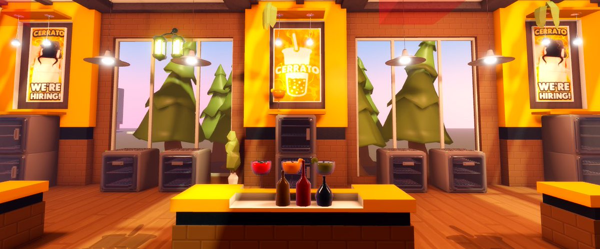 CerratoRoblox's tweet image. Cerrato | Sneak Peak 🌴🧋
Our Version 2 comes with a new training centre for our Baristas!
Want more updates on our upcoming Version 2? Join our Discord below for more updates 👇 
discord.gg/KSmqcuMNkz