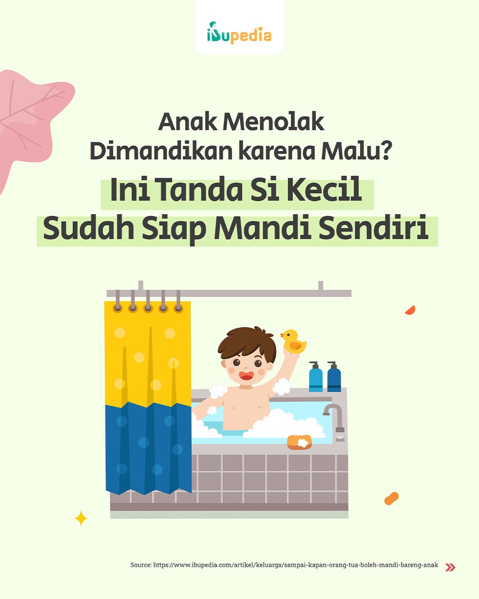 Ibupedia's tweet photo. Parents pernah ajak si kecil mandi bersama, nggak? 😊

Saat usia 3-6 tahun, anak mulai penasaran dan peka pada rangsangan di daerah intim sehingga momen mandi bersama orang tua atau saudara kandung harus mulai diperhatikan 🤔 https://t.co/qvFGXmmV95