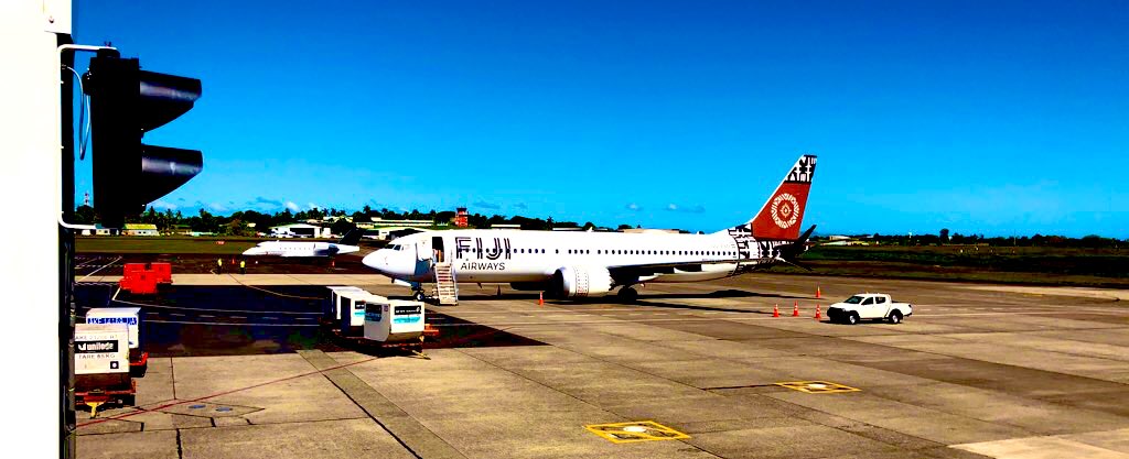 NadiAirport's tweet photo. @FijiAirways ✈️🇫🇯 #DestinationFiji check our @TourismFiji for all your holiday #vacation #hotspots in #Fiji 🙌 https://t.co/NOKOoDtaBw