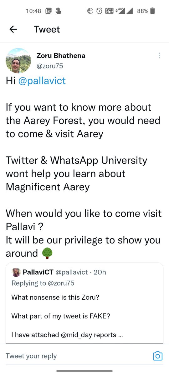 Krunal_Goda's tweet image. High Alert: Aarey Pattern Exposed!

This is how Fake Environmentalists &amp;amp; #SaveAarey Gangs are Working hard to Derail Mumbai infra Project:

- Invite Mumbaikars to #Aarey for a green walk

- Then Misguide them with fake info

- provoke against BJP

- then call them for protest

1/