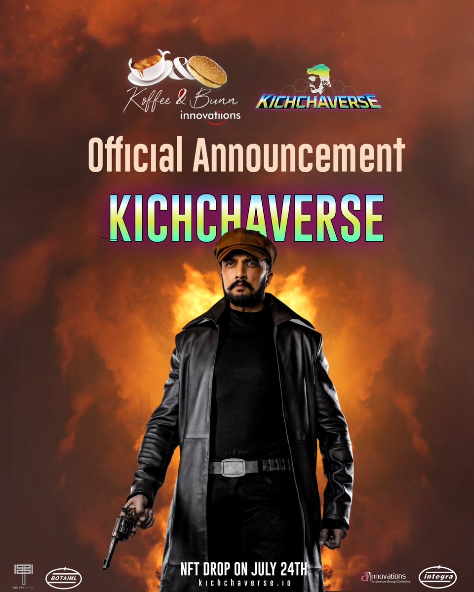 chaos__begins's tweet photo. The wait is over !!!
Jump into https://t.co/GBnLBZ3gL3 to win some time with baadshah Kichcha Sudeepa
#VRonJuly28 @KicchaSudeep @anupsbhandari @JackManjunath @kichchaverse @cinemastriple @thefanstreet @Asli_Jacqueline
#VikrantRona #KICHCHAVERSE #VIKRANTRONANFTS #VRONVR https://t.co/8jtHL3QWgy