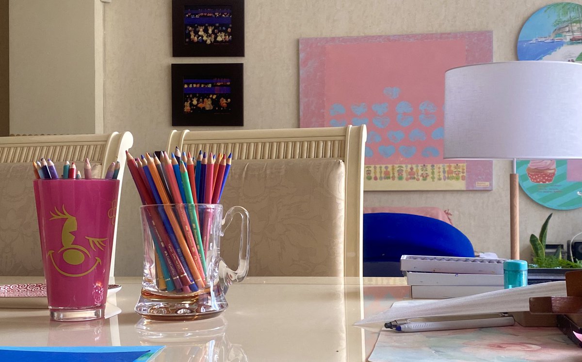 GM 🔆 My Studio  🔺rusiko-chikvaidze.com         #contemporary #art #artcollector #artadvisor #contemporaryart #modernart #artcurator #artauctions #onlineartexebition #artexhibition #Nft #NFTCommunity  #nftart #NFTs #NFTNYC