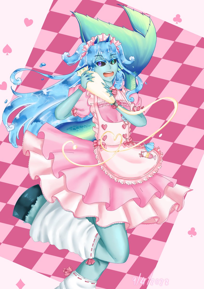 NymphaeaMPC's tweet image. (ลืมลงค่ะ แงงง วาดเสร็จสักพักแล้วเอ็นดูเนลลี่กันด้วยนะคะ🥺✨) #StrawParu_mpc