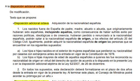 oyabi6674's tweet photo. Basta de discriminación que se mantenga  IUS SANGUINIS los supuestos que han sido aprobados no cumplen con lo que anhelamos los descendientes de españoles con los supuestos aceptados continuará la discriminación. Promover esta propuesta de ciudadanos. Pensar en el bien de todos. https://t.co/fzwSVrOIHe