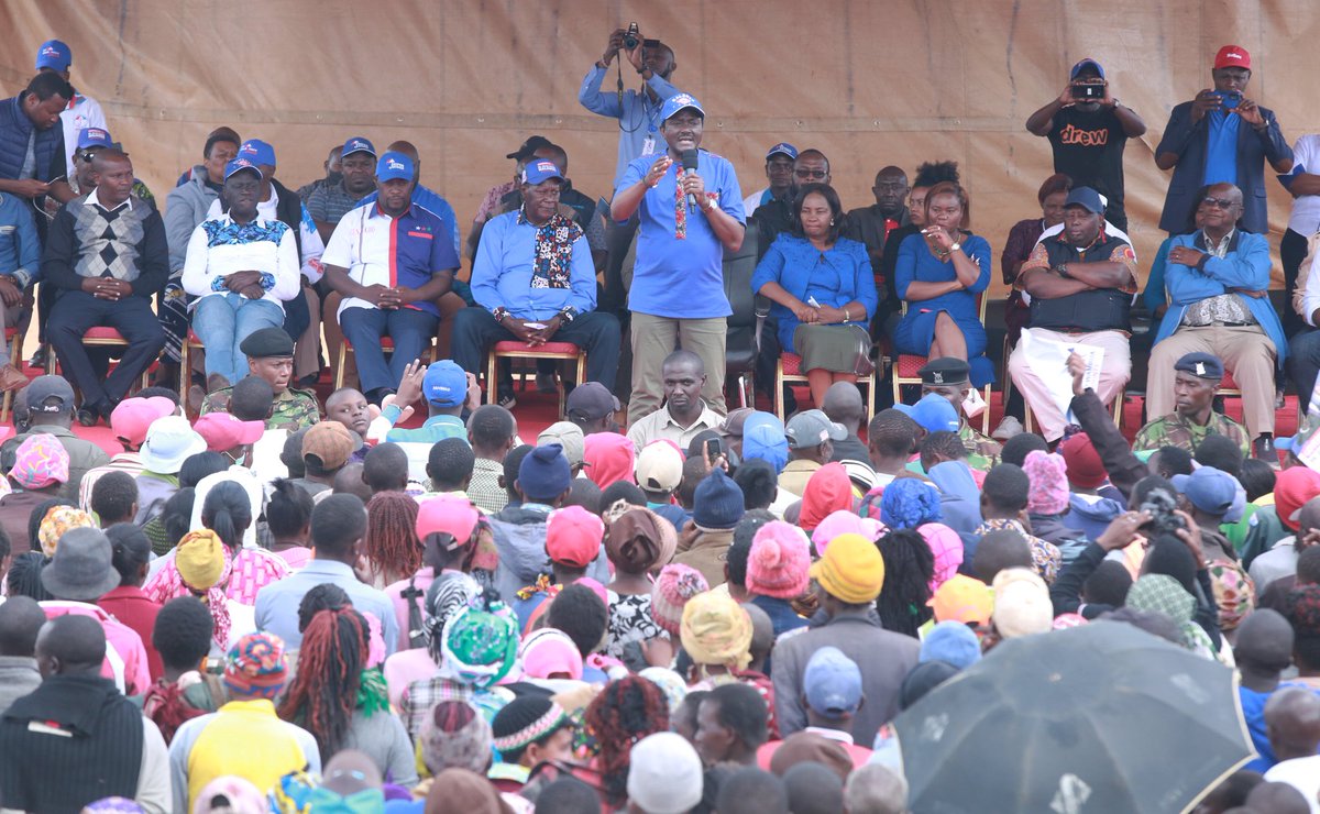 mamashabik's tweet photo. Matinyani- Kwa Mukoma grounds .. Asanteni sana, we are committed and ready to deliver, #MamaShabikTosha. Thank you our Party Leader H.E. Hon. Kalonzo Musyoka and the Party leadership for honouring our People with you presence. https://t.co/dVl1lVpLY0
