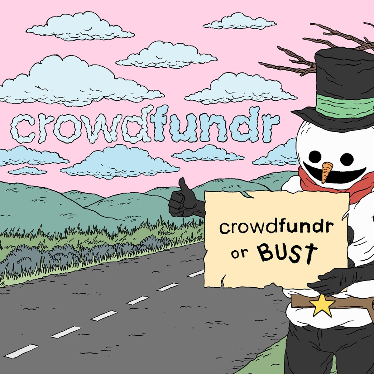 🖌️ Artwork by <a href="/EnzoGarza/">Enzo Garza</a>.

⛄️ Look at this new Crowdfundr Variant! And it is also linked to Enzo's campaign - THE KELP.

💥 You still have time to contribute: crowdfundr.com/thekelpcomic?r… 

#crowdfunding #comicbooks