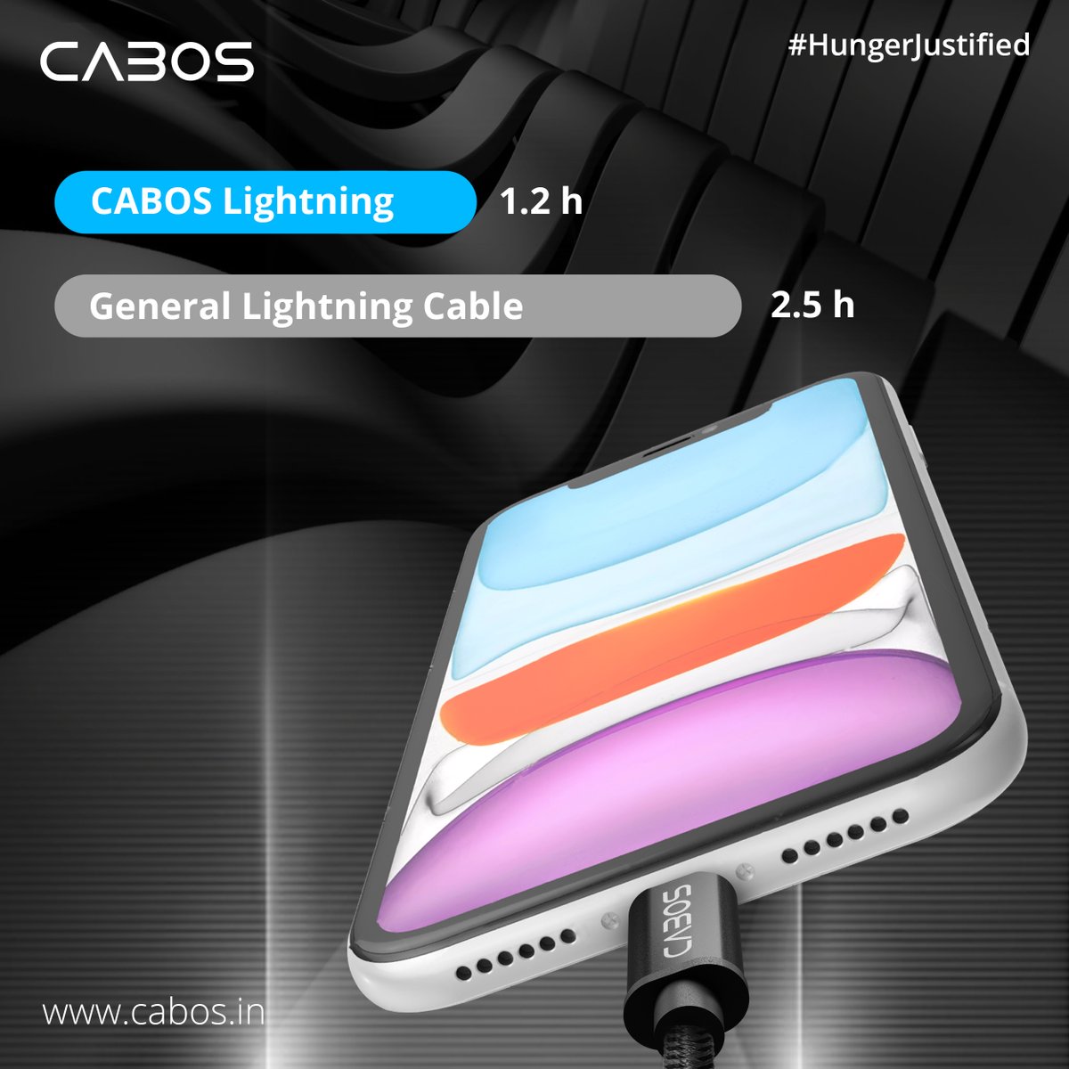 cabosaccessory's tweet image. Witnessed the difference? Cabos cables are endowed with supreme quality and high charging capacity that you should check out if you use charging cables frequently. Up for a quick charge?

#chargingcables #fastchargingcables #cabos #braidedchargingcables #mobileaccessories