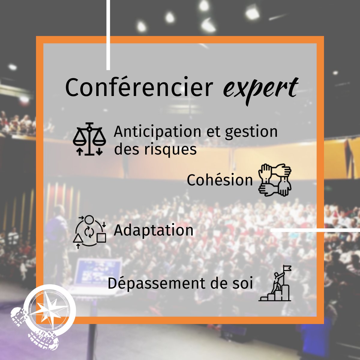 🔔 Préparez vos leaders et leurs équipes à gagner ensemble.

« Être sollicité par les grands groupes nationaux et internationaux comme Suez, Bouygues, Total, Alstom, Edf, Thalès ou Orange, pour n’en citer que quelques-uns, est une reconnaissance. »

👉 stephanelevin.com/conferencier-e…