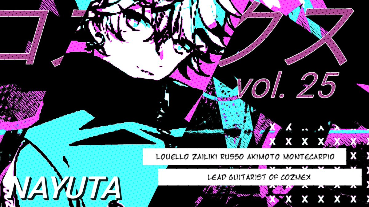 @mishellenophile <a href="/keanfiles/">kean</a> <a href="/yashivrse/">͏ ͏ ͏ ͏ ͏ ͏ ͏ ͏</a> @DZE_CZMEX <a href="/ZAIKYANMOAKO/">.</a> ㅤㅤㅤ
               
ㅤㅤ 🎸. NAYUTA: "I'm Louello Zailiki, not my full name but i do kinda have a long one." he laughs and continued to introduce himself. "I'm portraying as NAYUTA, the twin bro of KANATA and the kakoi lead guitarist of COZMEX! Onegaishimasu!"

ㅤ