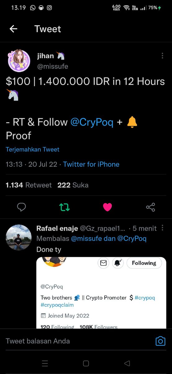 DimYath20's tweet photo. @missufe @CryPoq Done https://t.co/btbEvBWaBz
