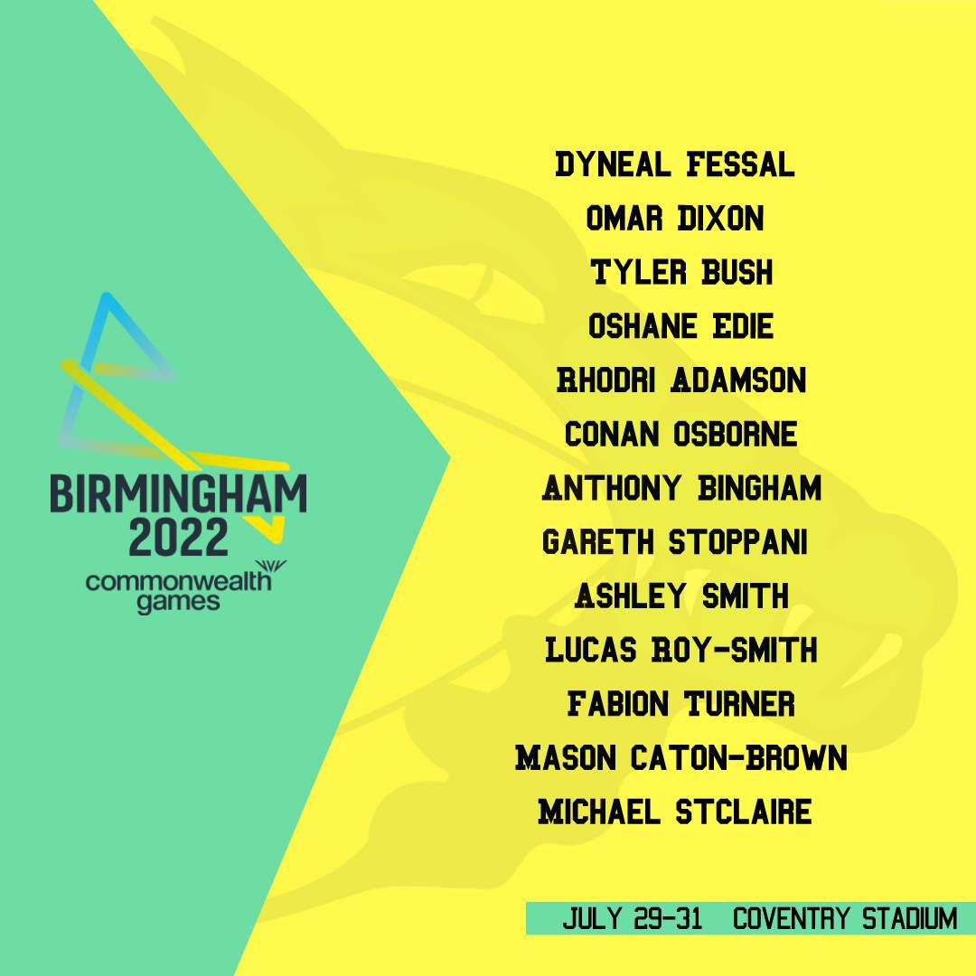 Delighted to announce our 13 for <a href="/birminghamcg22/">Birmingham 2022</a> The team will enter the village later this week ahead of competition July 29-31