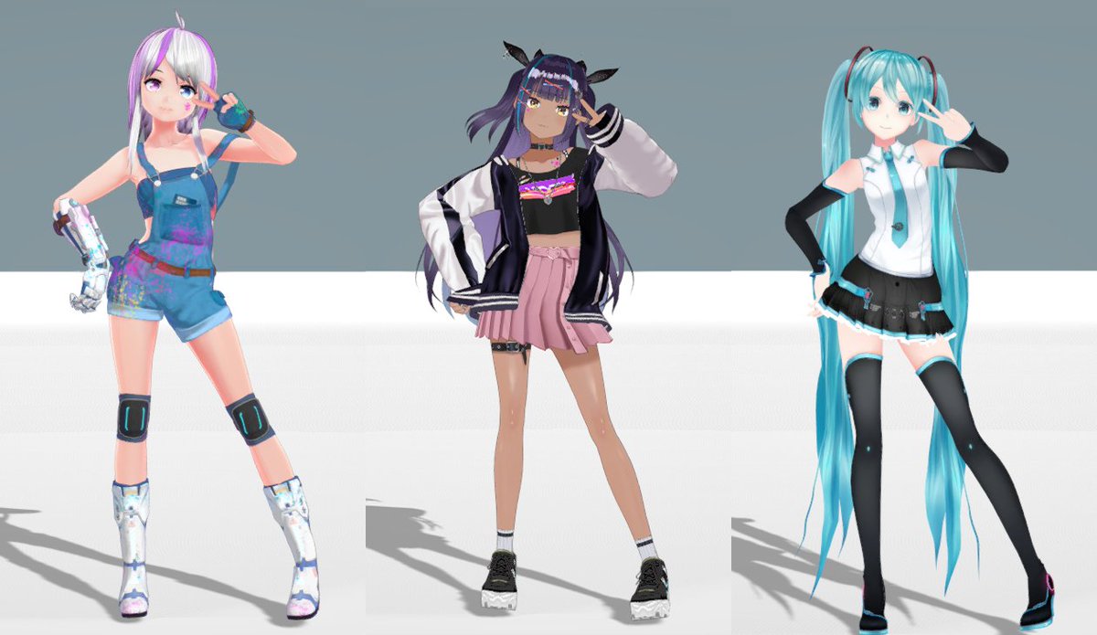 VUP  1.6.12  Release Notes
Pose has been adapted to different skeletons.
For multiple models that are not of the same skeleton, using the same Pose, there will be no aberration and inapplicability.
For more, please check
store.steampowered.com/news/app/12070…
#VUP #VTuberEN #Vtuber