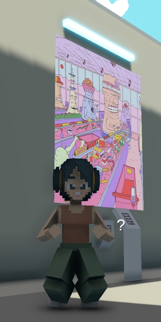 Allison49854901's tweet photo. @TheSandboxGame @SuperRare I just participated in the #TheSandbox weekly contest for a chance to win 200 mSAND! I found the art piece, check out my screenshot below!
👇 https://t.co/Xyl3puLOiX