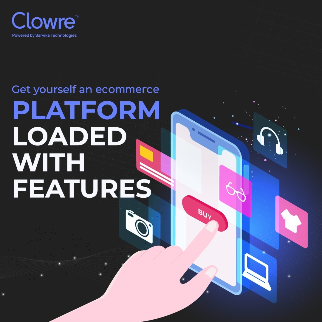 Bring your business online with a robust #ecommerceplatform backed by some of the powerful tools of the Industry. Clowre's #STOREBUILDr is created to let you manage your online store and grow your business in all directions.

#ecommercedevelopment #ecommerceapplication #ecommerce
