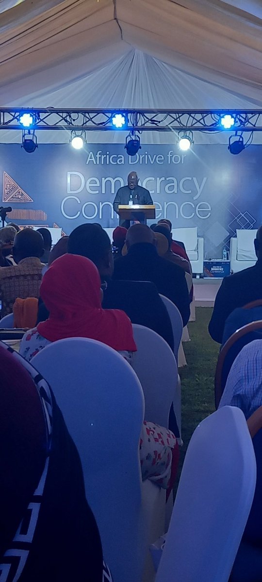 Democracy  in Africa should go beyond  regular  elections,  it must be coupled  with good governance,  respect  of human rights,  constitutionalism... President  Koroma #D4D2022 #SADCYouth