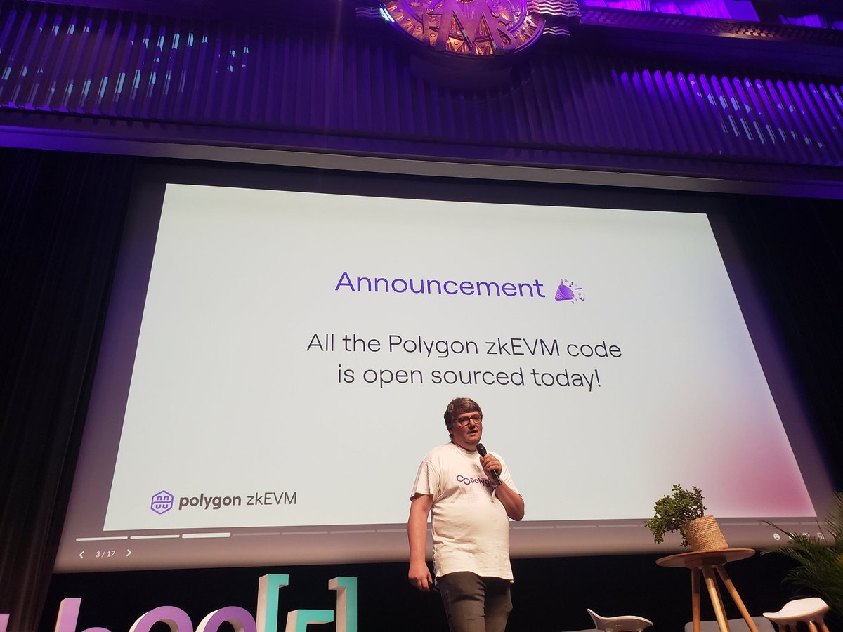 Major leap forward in the world of Zero Knowledge technology.

<a href="/0xPolygon/">Polygon | POL</a> $MATIC <a href="/ethereum/">Ethereum</a> <a href="/EthCC/">EthCC - Ethereum Community Conference</a>
