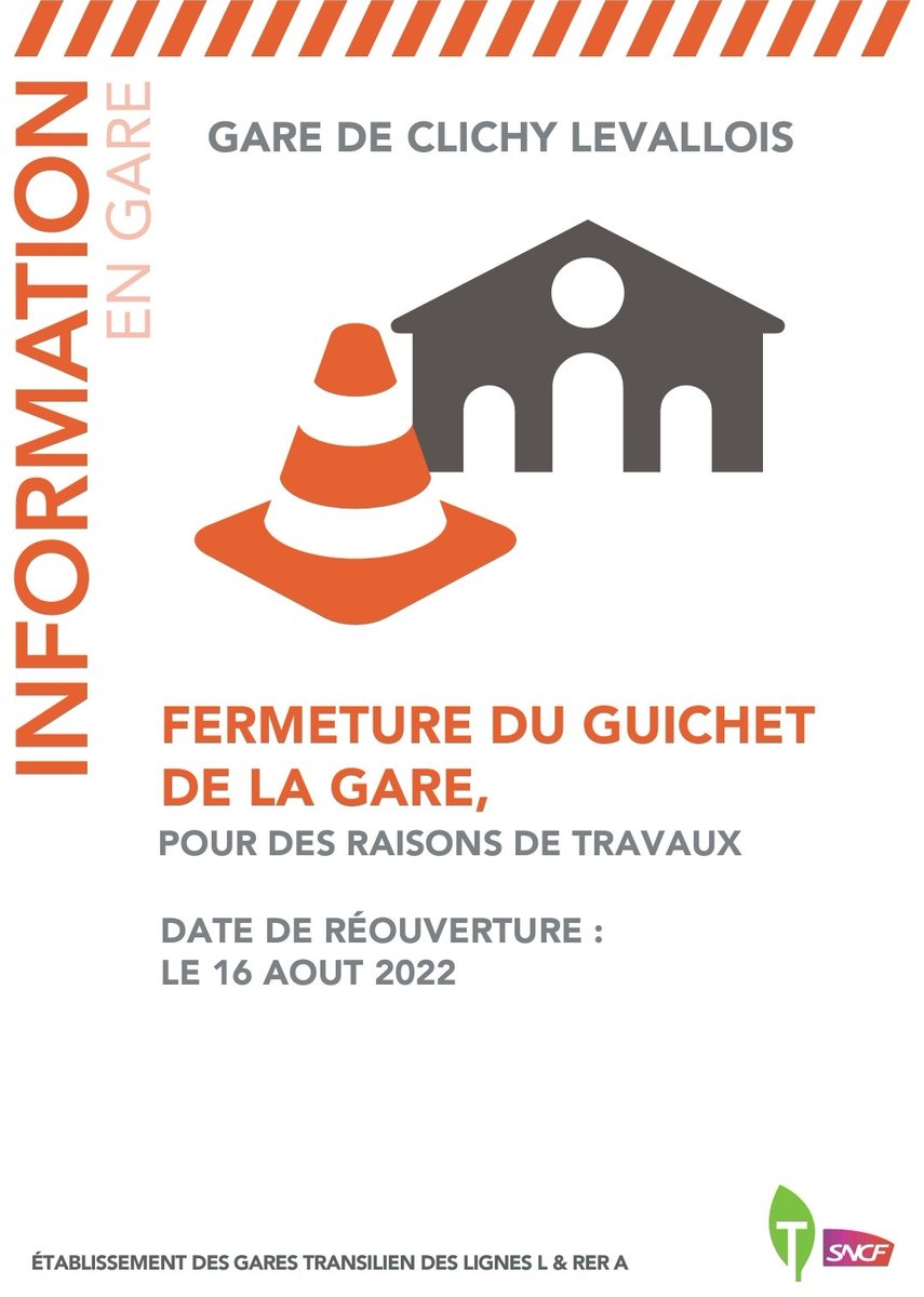Gare De Clichy Levallois tweet media