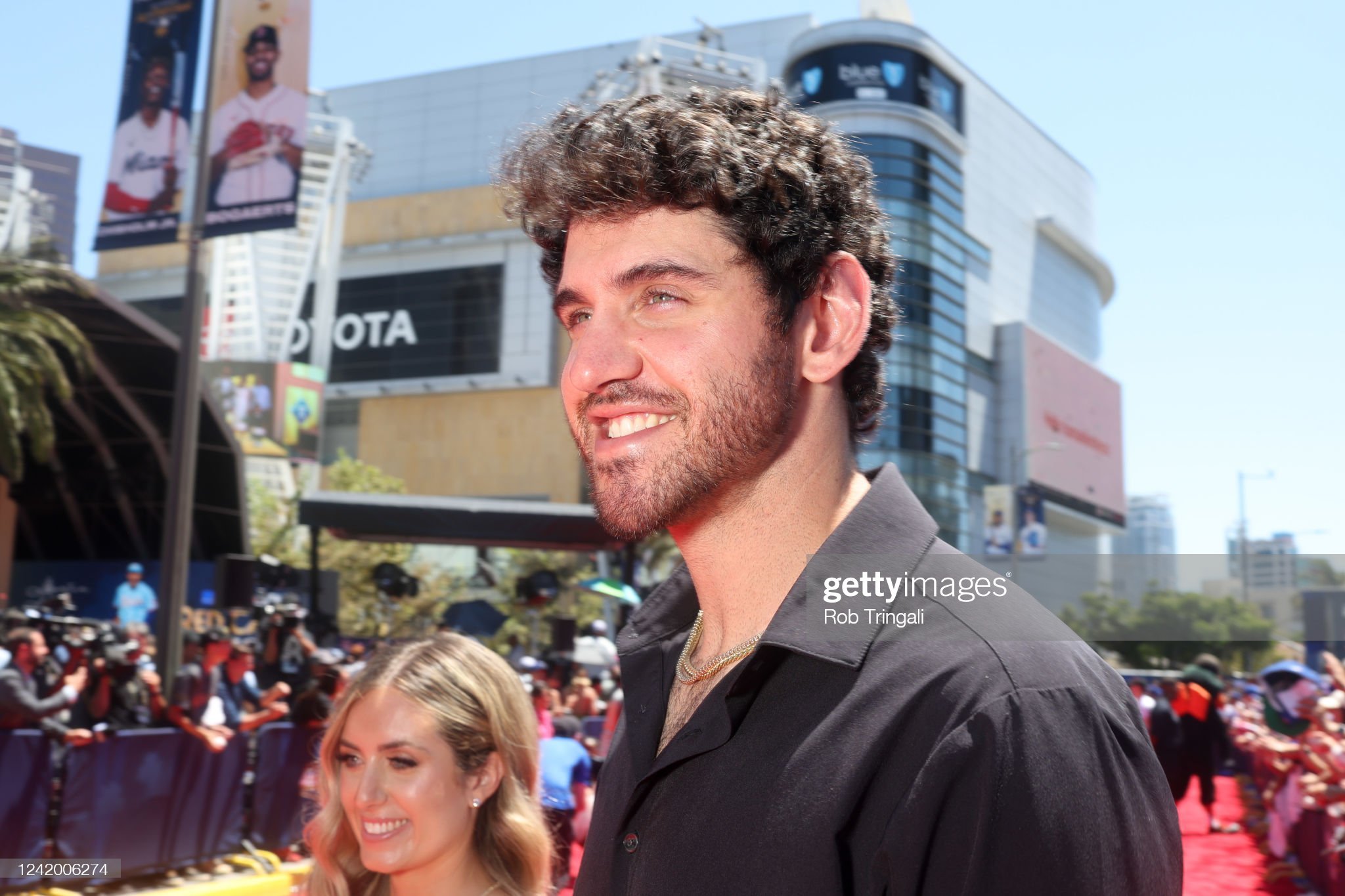 Biggles14 on X: Jordan Romano and his fiancee. #Allstargame