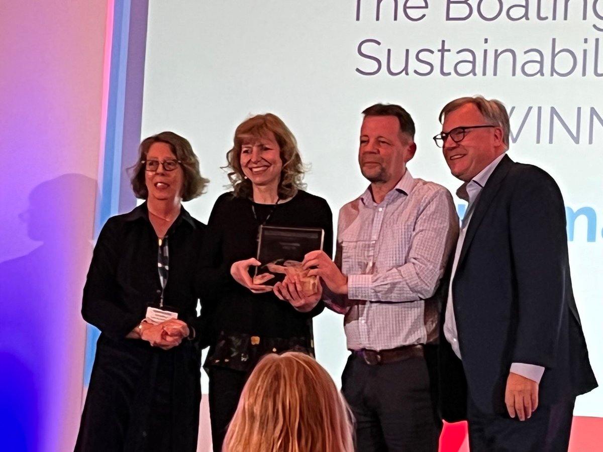 ortomarine's tweet image. In March we were privileged to be invited to the British Marine &amp;amp; Boating Business Awards 2022 &amp;amp; were even more delighted (&amp;amp; surprised!) to be presented with the

“Business Boating Sustainability Award”

More info here: bit.ly/3ofrkMb and here bit.ly/3oecYMj 🙏