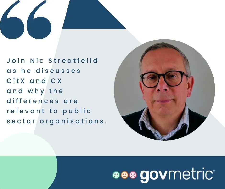 GovMetric's tweet photo. Meet @GovMetric Managing Director @NicStreatfeild as he discusses the differences between #CitX and #CX in the latest episode of The #GovernmentTransformation @GovXDigital Show. https://t.co/EdEZmc2Ir4 https://t.co/FcF04dG566