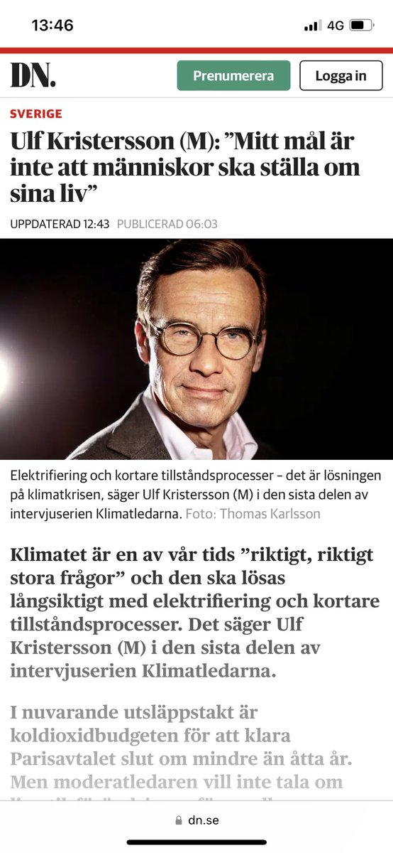 Vattenbrist i 17 av 21 regioner, skogsbränder i Portugal, värmeböljor, översvämningar, svält, stormar och extremväder. Sjävklart måste vi ställa om, det kommer att krävas av oss alla, inklusive moderaterna oavsett vad de vill! Ta av de bekväma skygglapparna och inse fakta!