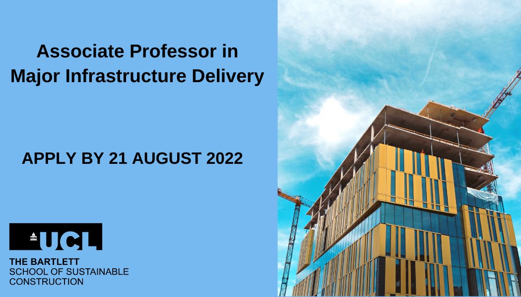 The Bartlett School of Sustainable Construction tweet media