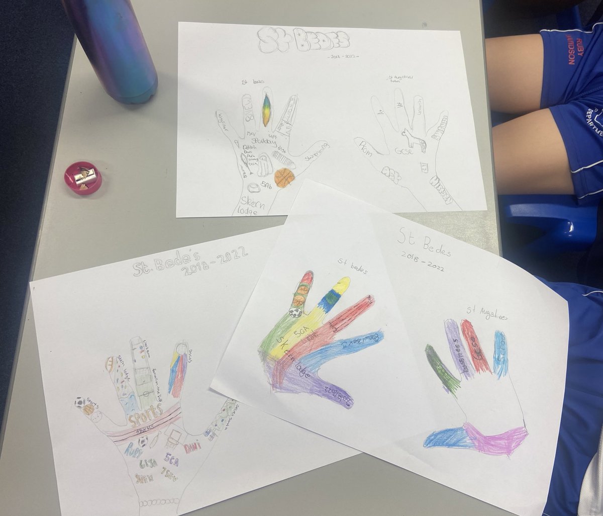 stbedessmsvc's tweet photo. Year 8 have had the opportunity to reflect on their time at St Bede’s and look towards to the future. We wish them all the best @StBedesMiddle @StBedesArt https://t.co/8GPgxKSmTS